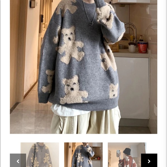 Teddy bear sweater - Picture 8 of 8